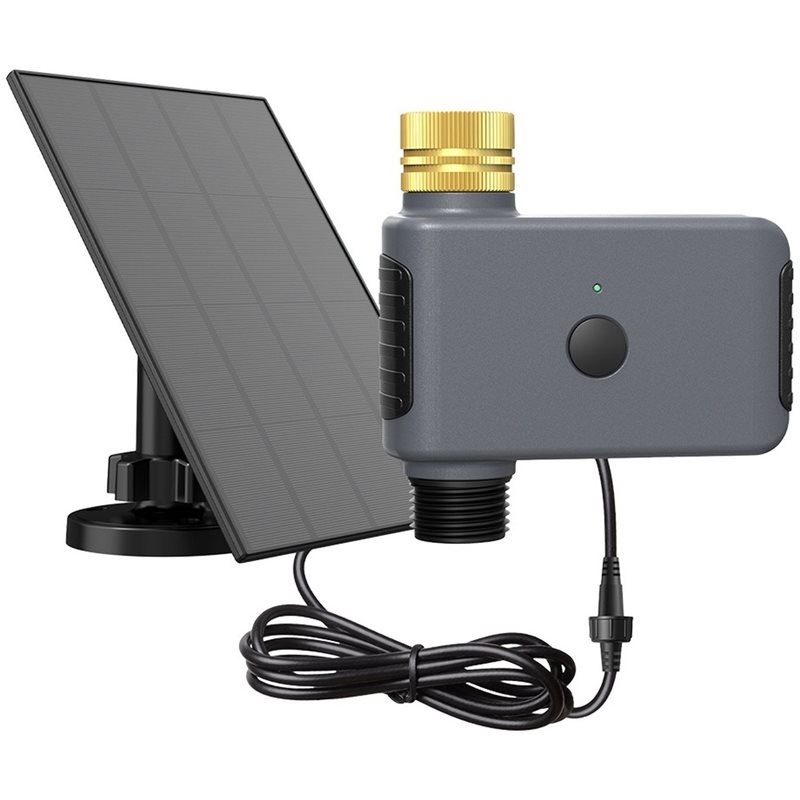 Wifi Irrigation Timer - B97A-Zonne-aangedreven Wifi-gestuurde irrigatietimer systeem, 2-zones programmeerbare