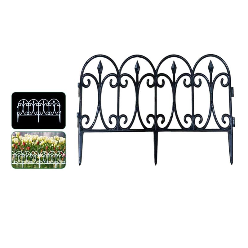 Smart Garden Fence - Roestbestendig opvouwbaar tuindraadhekje, decoratieve buitenborder voor