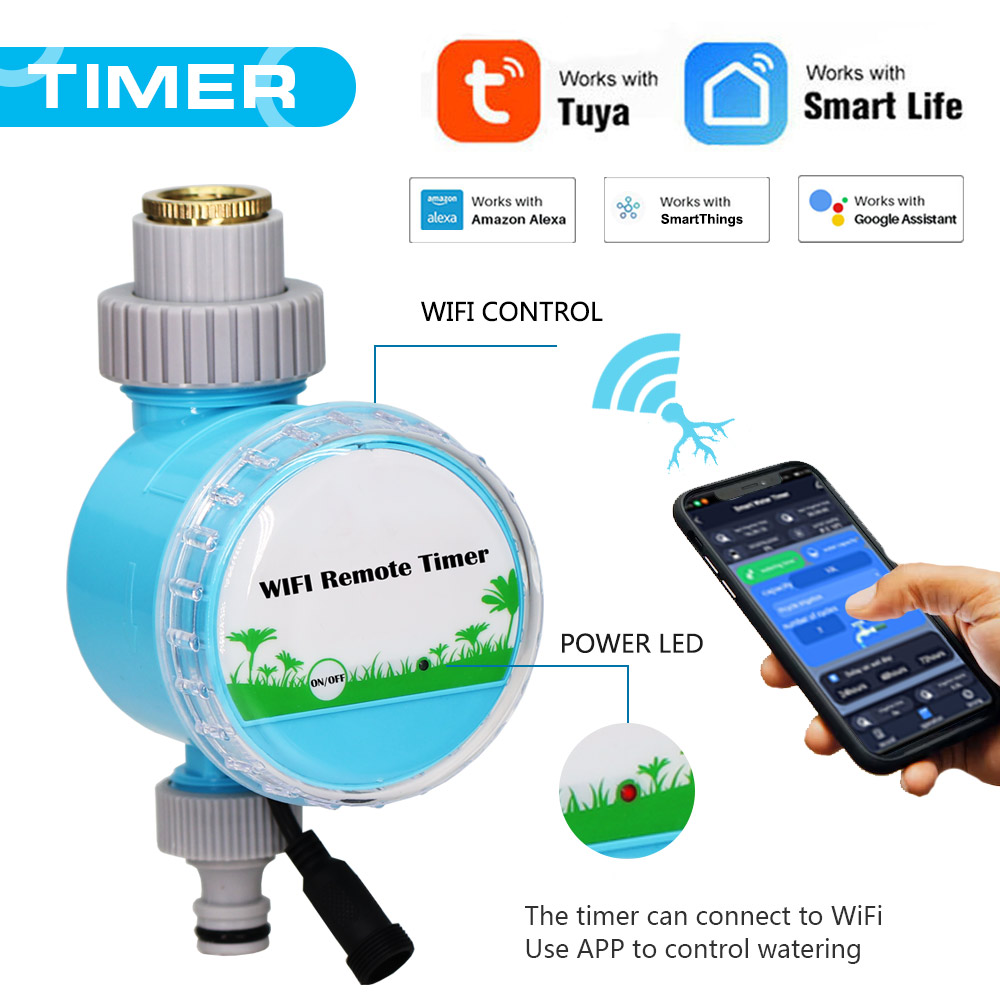 Wifi Irrigation Timer - Wifi Draadloze Tuin Water Timer Smart