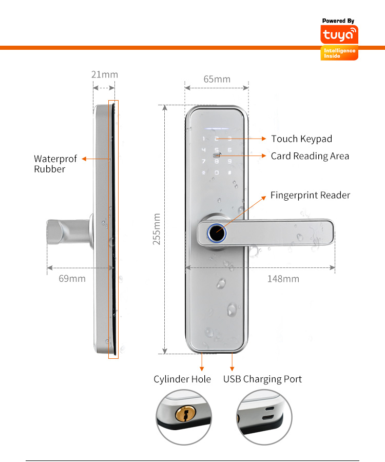 Cerradura Intelige X5 Waterdic - Smart Garden Door Lock recensie en prijs