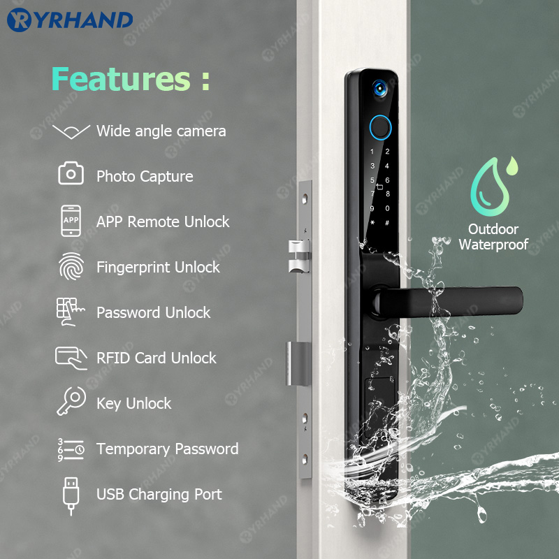 Yrhand Ip66 Keyless Cat 'S Eye - Smart Garden Gate Lock recensie en prijs
