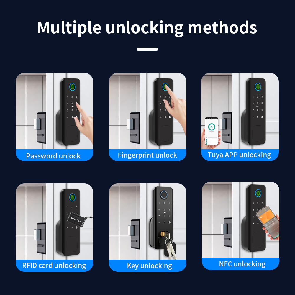 Wifi-vingerafdruk waterdicht b - Smart Garden Door Lock recensie en prijs