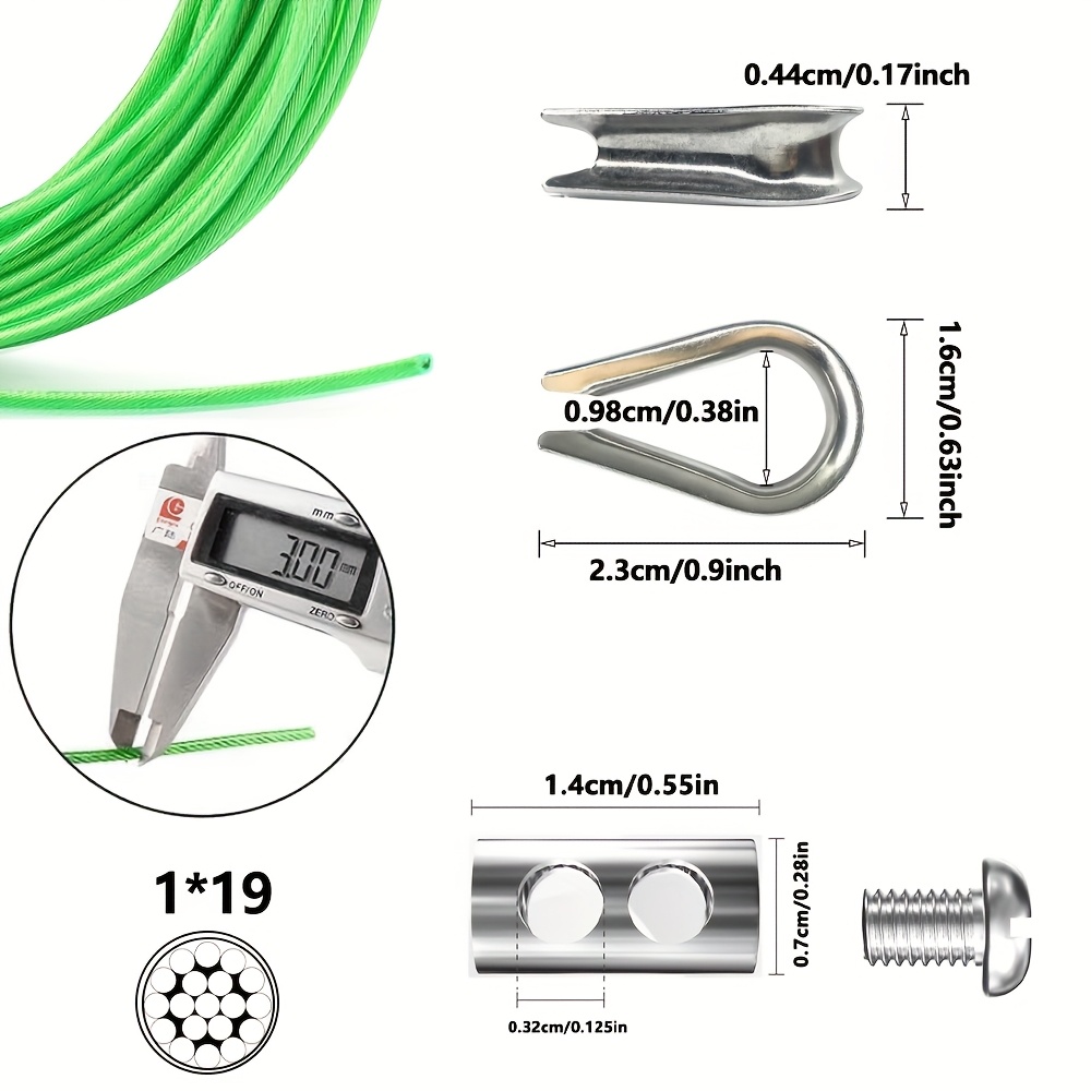 1/8 inch (3 mm diameter) groen - Smart Garden Fence recensie en prijs