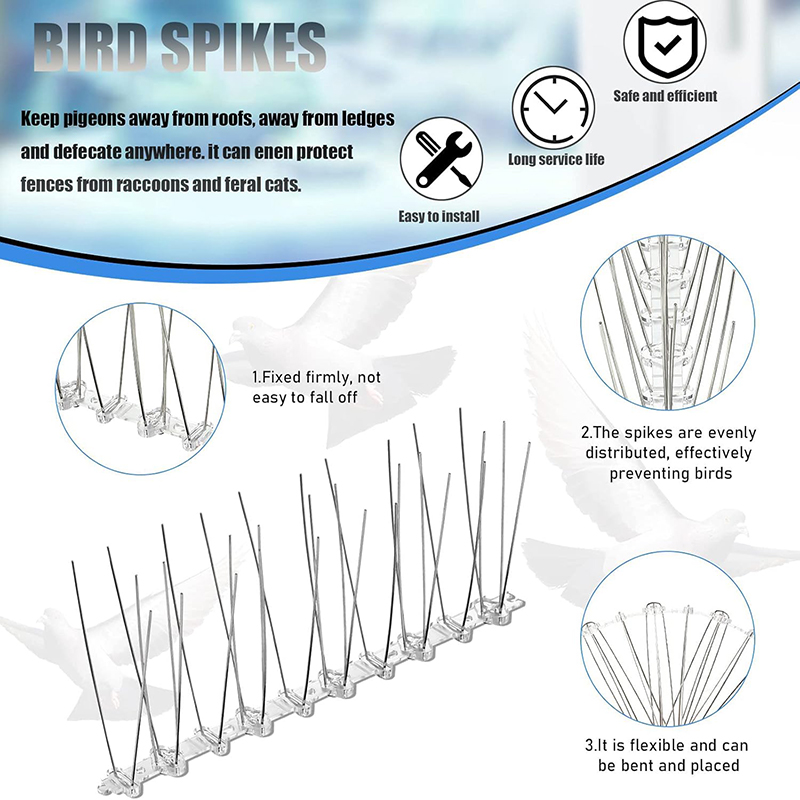 Rvs Vogel Spikes 2 Stuks Duif  - Smart Garden Fence recensie en prijs