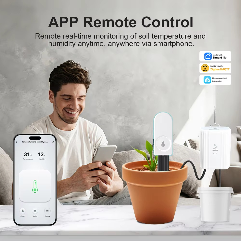 Slimme Zigbee 3.0 Plant Bodemv - Smart Garden Home Assistant recensie en prijs
