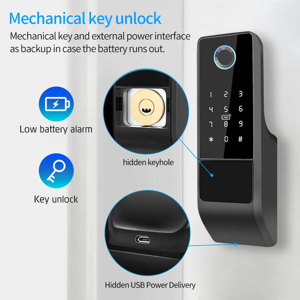IP65 Waterdicht TTLock Vingera - Smart Garden Door Lock recensie en prijs