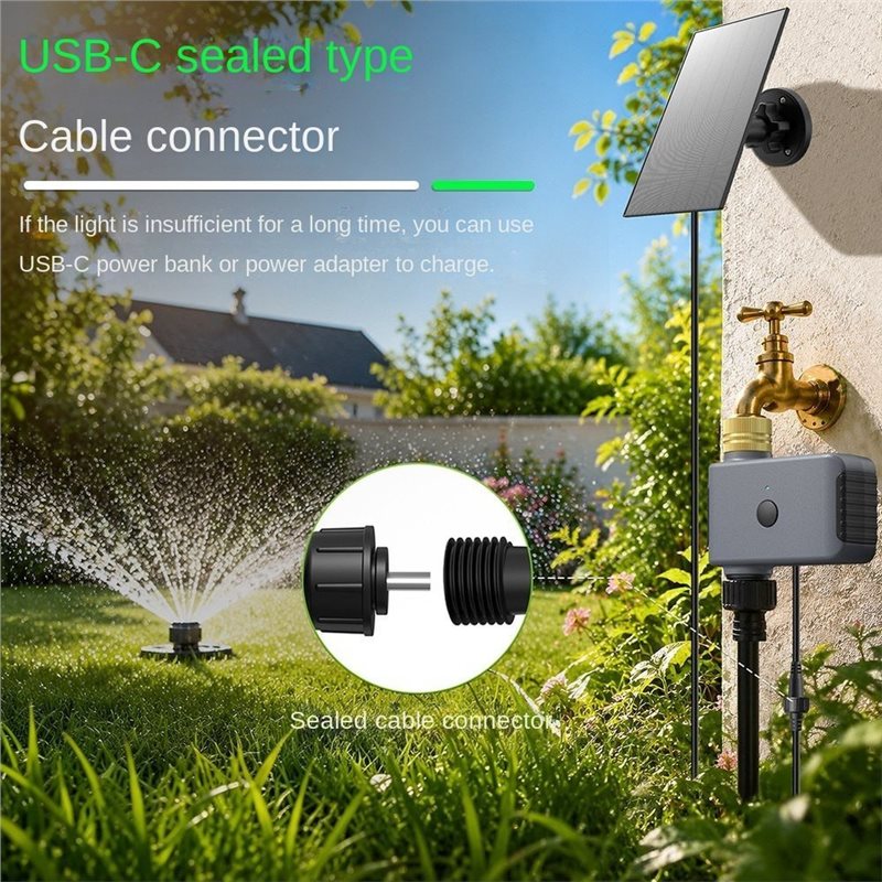 B97A-Zonne-aangedreven Wifi-ge - Wifi Irrigation Timer recensie en prijs