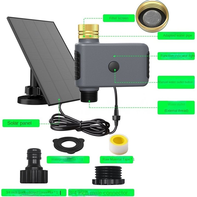 B97A-Zonne-aangedreven Wifi-ge - Wifi Irrigation Timer recensie en prijs