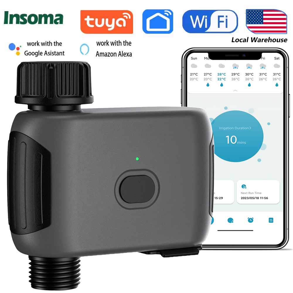 INSOMA automatische plantenirr - Wifi Irrigation Timer recensie en prijs