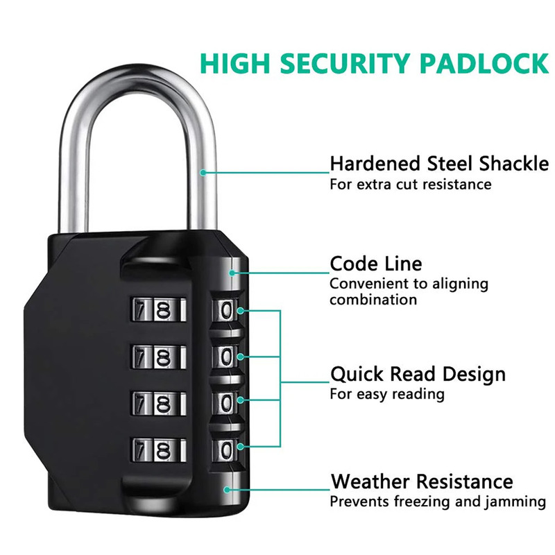 Combinatiehangslot voor buiten - Smart Garden Gate Lock recensie en prijs