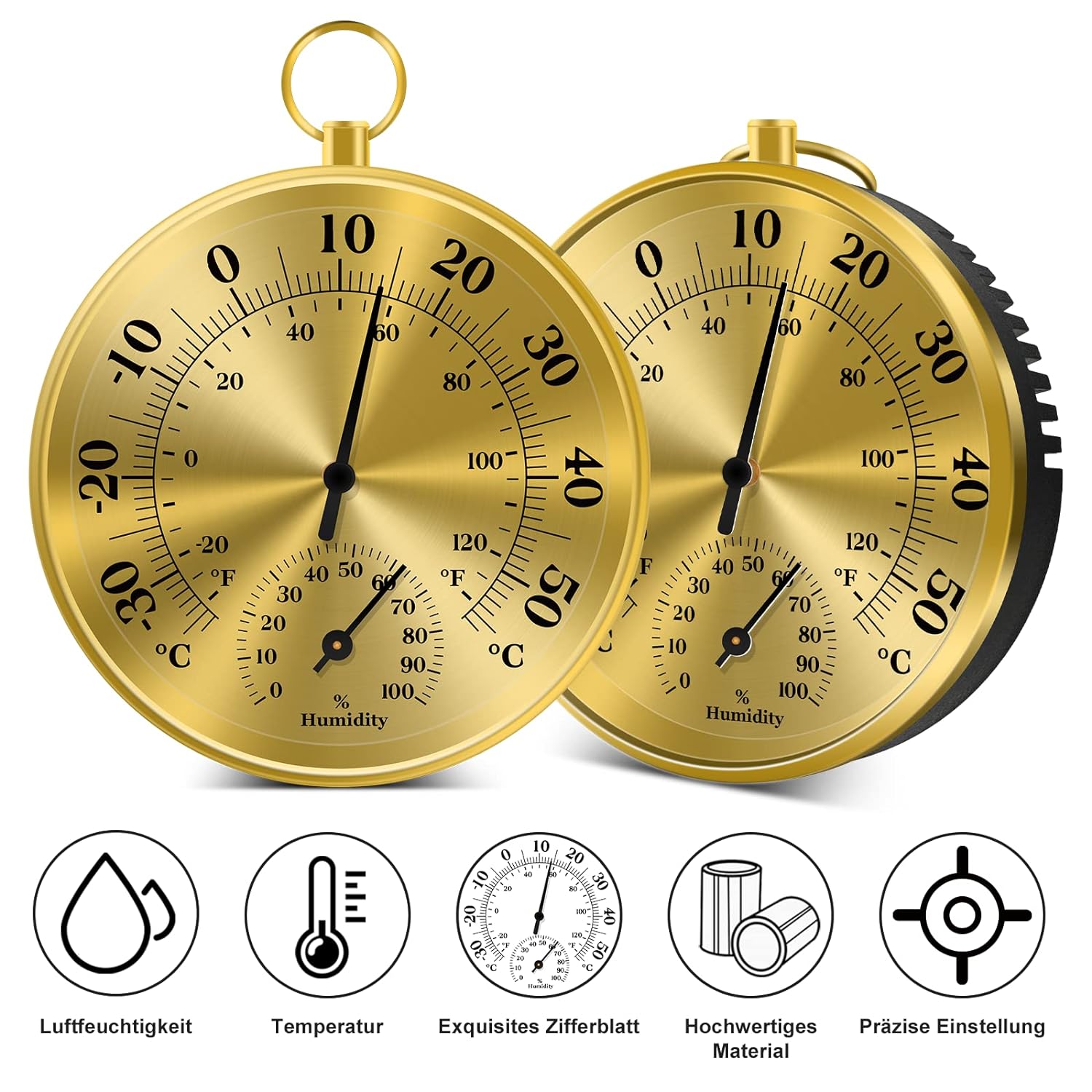 10CM Wandthermometer Hygromete - Garden Weather Station recensie en prijs