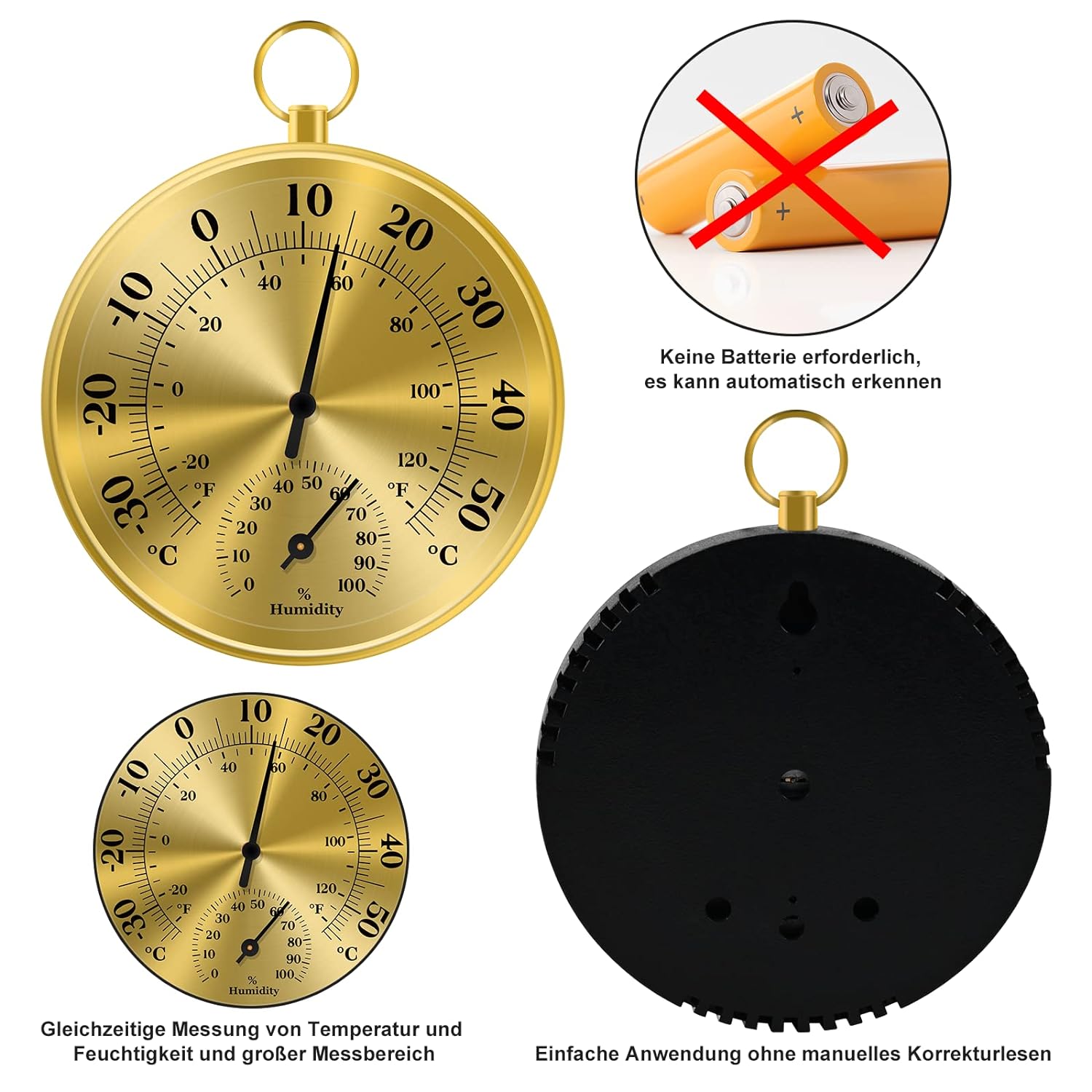 10CM Wandthermometer Hygromete - Garden Weather Station recensie en prijs