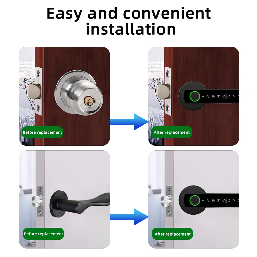 RAYKUBE M5 Tuya BLE Slim vinge - Smart Garden Door Lock recensie en prijs