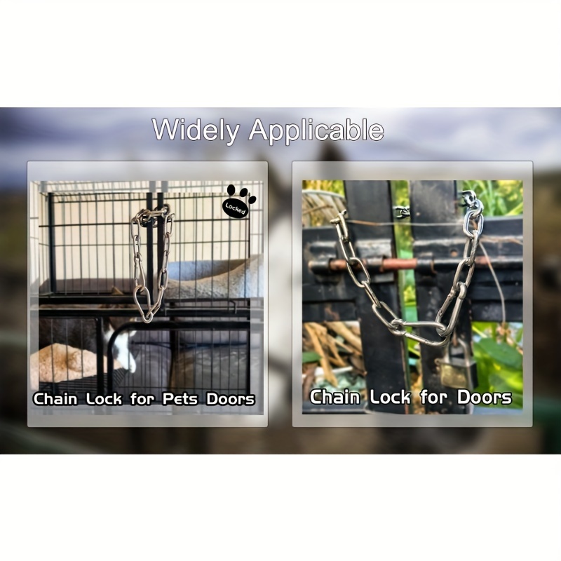 1PC roestvrijstalen slot Ultra - Smart Garden Fence recensie en prijs