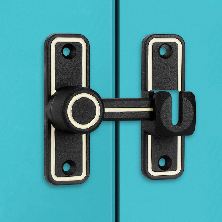 Zwarte Lichtgevende Schuurverg - Smart Garden Gate Lock recensie en prijs