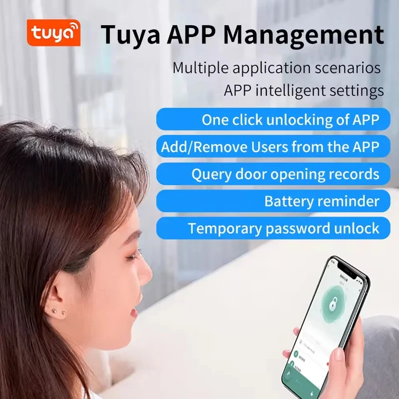 Tuya App Bluetooth Smart Finge - Smart Garden Door Lock recensie en prijs