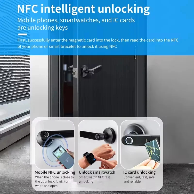 Tuya App Bluetooth Smart Finge - Smart Garden Door Lock recensie en prijs