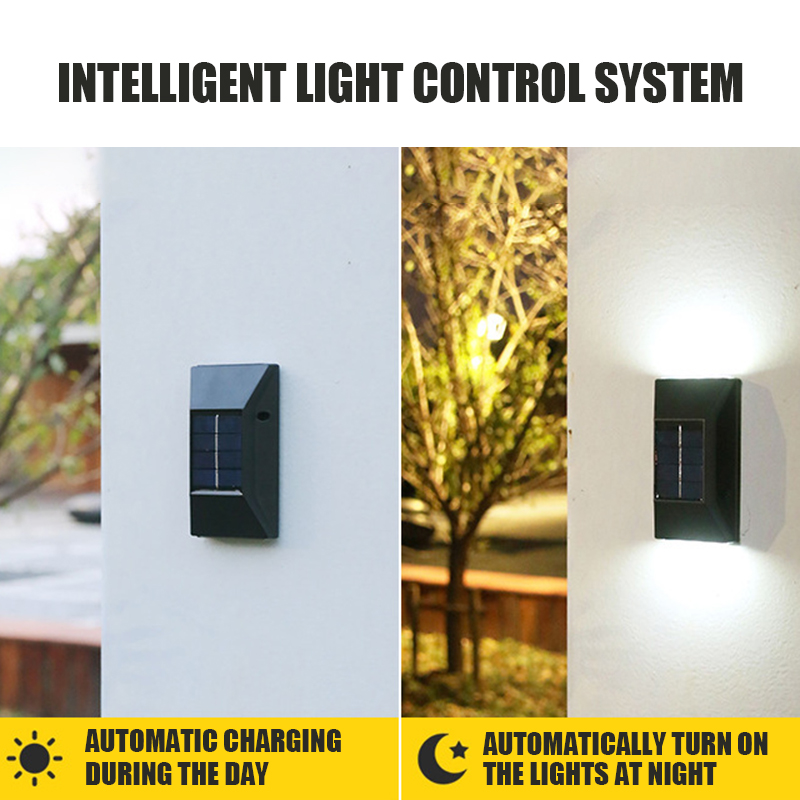 1/2/4/6/8PCS Smart LED Solar L - Smart Garden Fence & Balcony Hanging Planter recensie en prijs