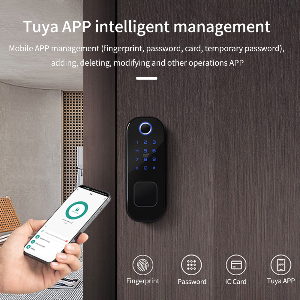 Tuya Vingerafdruk Deurslot Wat - Smart Garden Gate Lock recensie en prijs