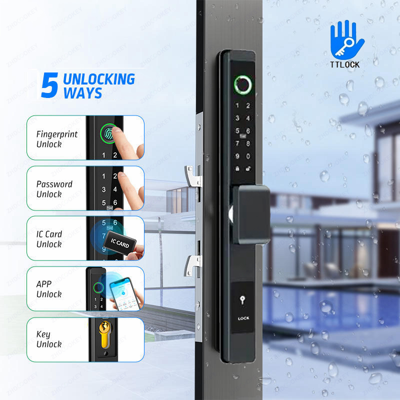 ZHDCOOKEY Biometrisch digitaal - Smart Garden Gate Lock recensie en prijs