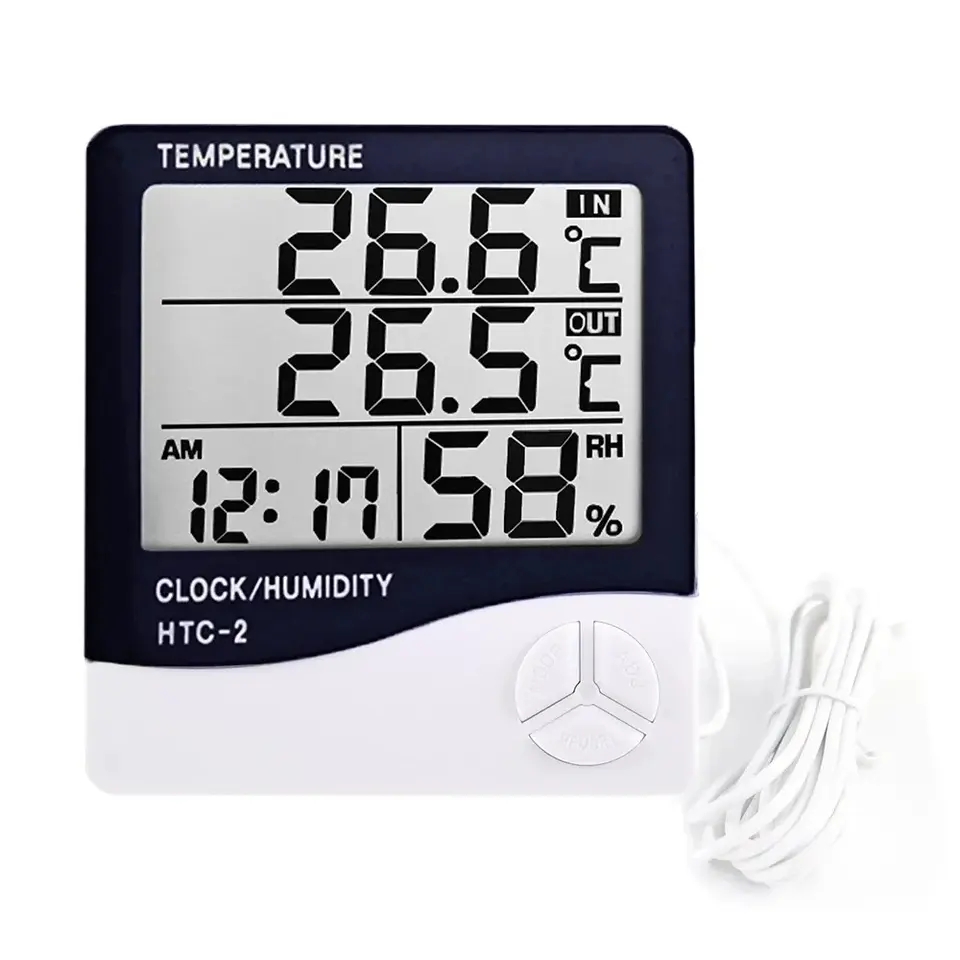 Indoor LCD digitale thermomete - Garden Weather Station recensie en prijs