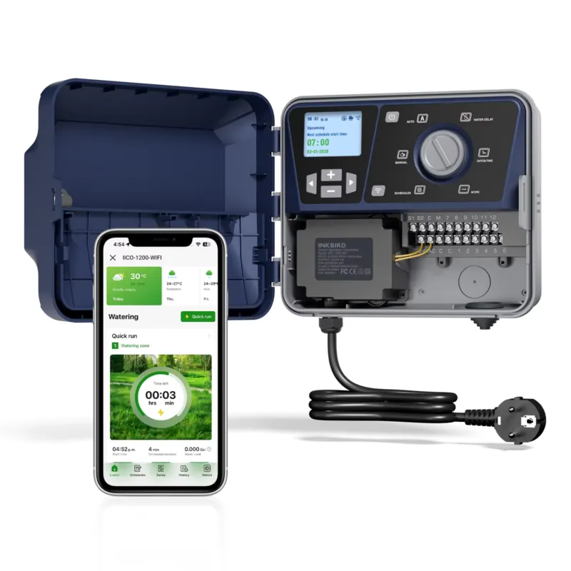 Inkbird 12-station slimme spro - Wifi Irrigation Timer recensie en prijs