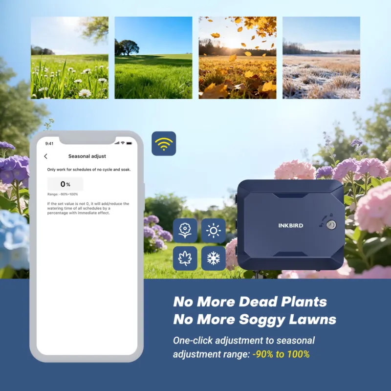 Inkbird 12-station slimme spro - Wifi Irrigation Timer recensie en prijs