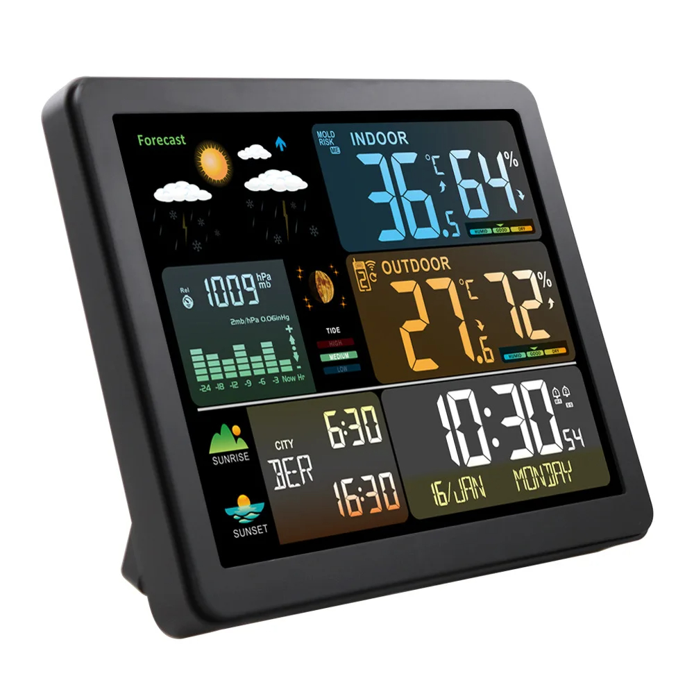 Digitale weerstationklok Binne - Garden Weather Station recensie en prijs